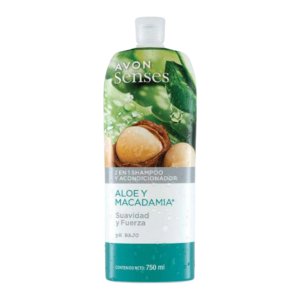 Shampoo y Acondicionador 2 en 1 Aloe y Macadamia